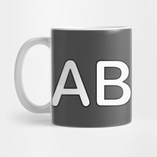 Abide Bowling Mug